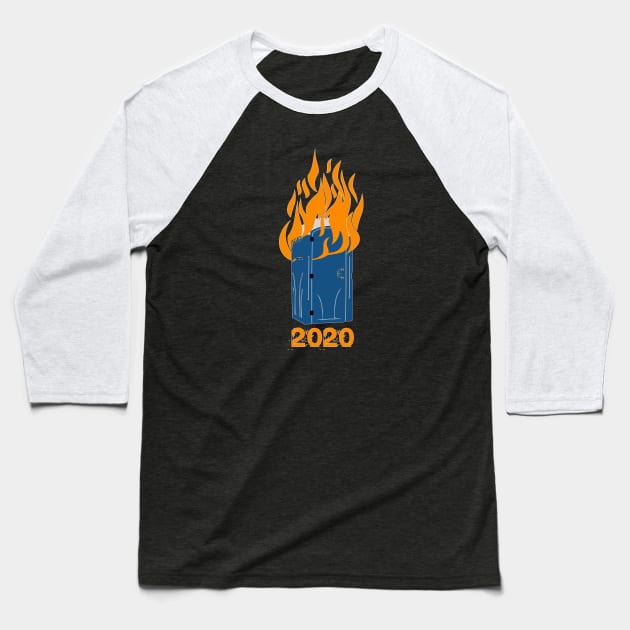 2020 in a Picture (with date) Baseball T-Shirt by doctorheadly